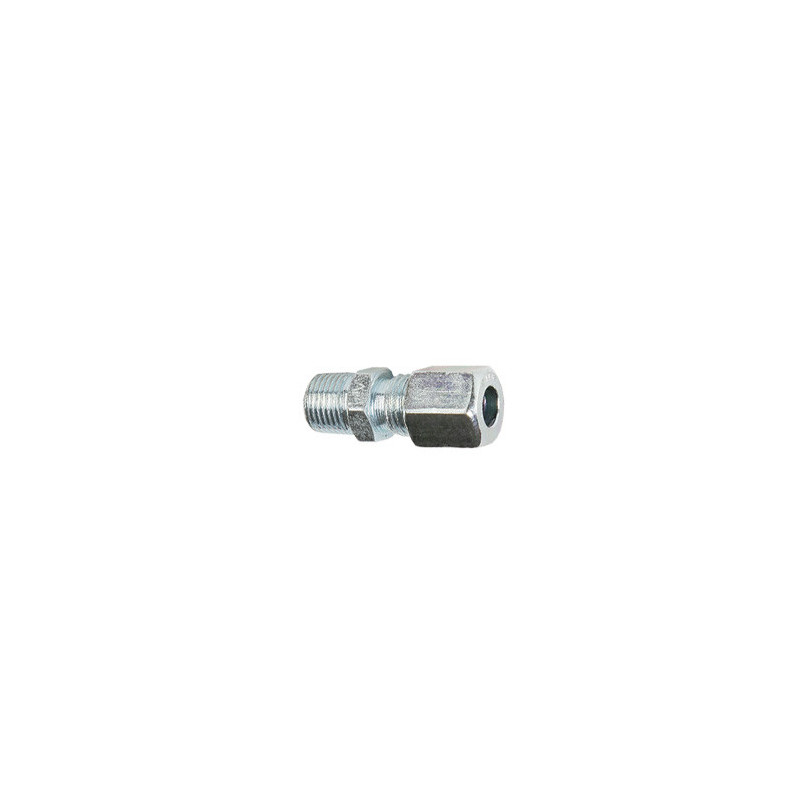 Connecteur mâle inox 4 mm x M6 x 100 con LL