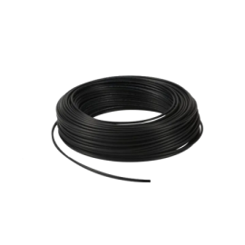 Tube polyéthylène diamètre 4 x 2.5 mm noir rouleau de 25 mètres