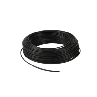 Tube polyéthylène diamètre 4 x 2.5 mm noir rouleau de 25 mètres