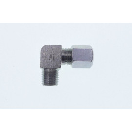 Coude mâle 6 mm 1/4 G LL conique