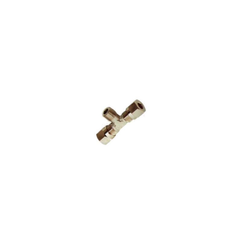 Té mâle 6 mm x 1/8 G conique