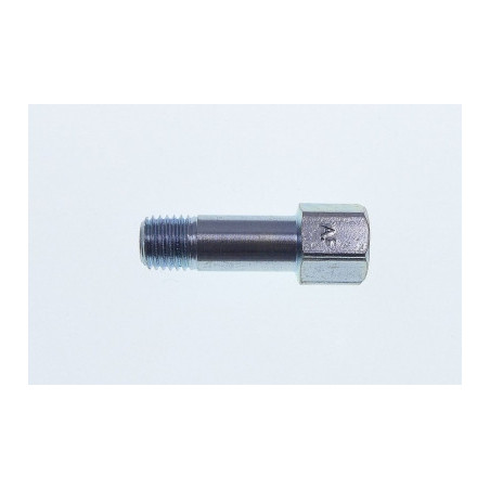 Adaptateur droit inox mâle M6 x 100 femelle M6 x 100 Longueur 20 mm