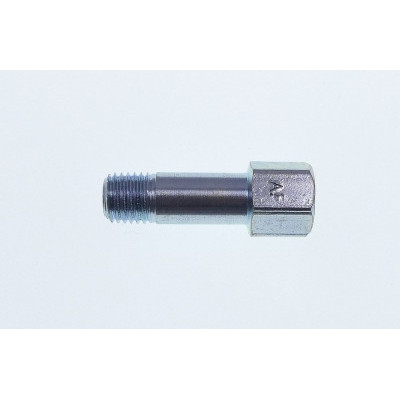 Adaptateur droit  mâle M6 x 100 femelle 1/8 G Longueur  23 mm