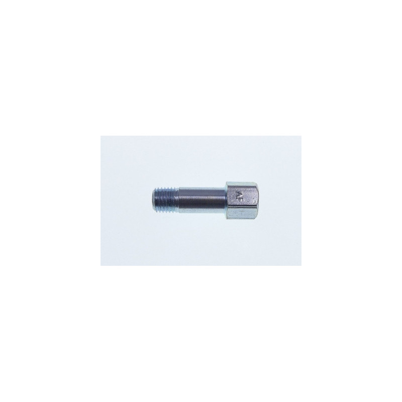 Adaptateur droit inox mâle M8 x 100 femelle 1/8 G  Longueur 23 mm