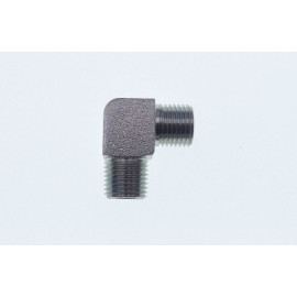 Coude mâle nu 6 mm  M6 x 100 LL conique