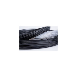 Tube polyamide semi-rigide noir PA 12 HL 6 mm épaisseur 1,5 mm